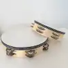 Wooden Tambourine with skin